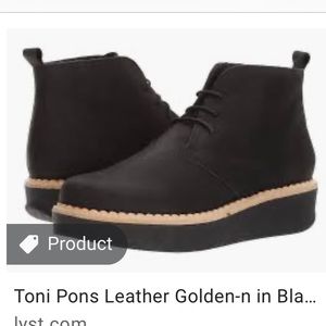 Toni Pons dessert boot. Worn twice